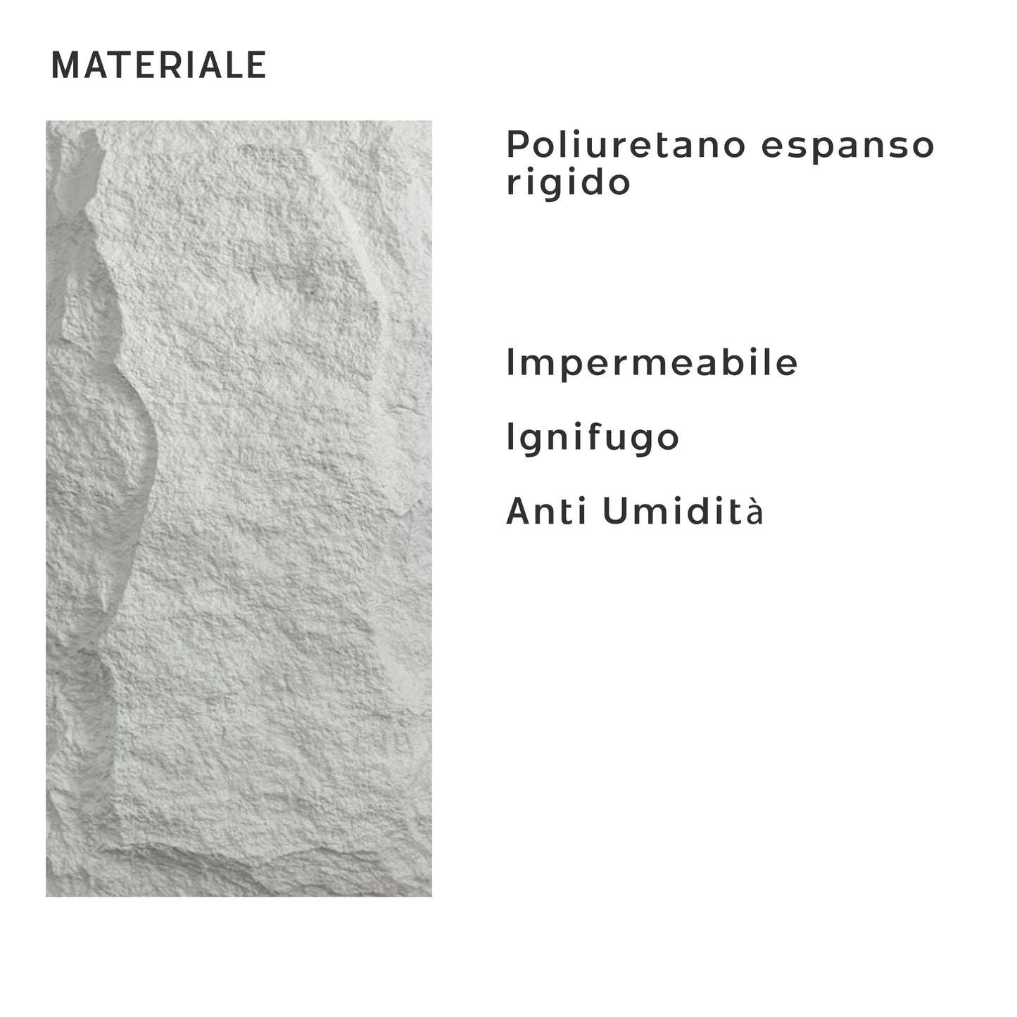 Pannello fonoassorbente in pietra sintetica