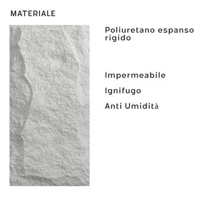 Pannello fonoassorbente in pietra sintetica